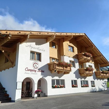 Aparthaus Camping Stubai Apartment Neustift im Stubaital Exterior foto